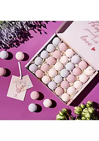 Lovery Bath Bombs Gift Set, 30pc Handmade Spa Body Care Balls in Variety Scents | Belk