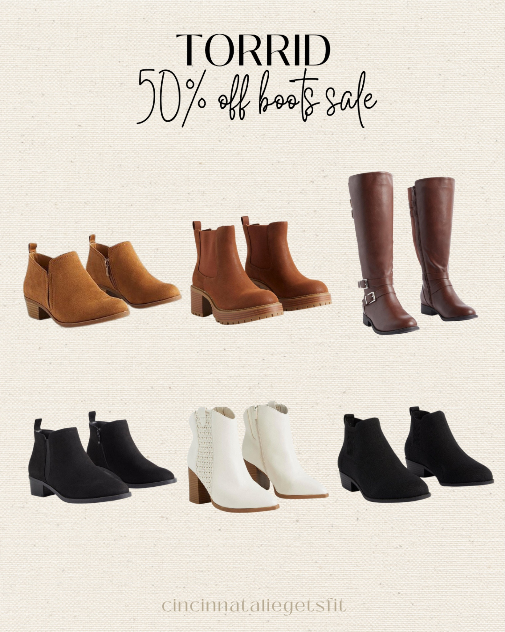 Torrid boots clearance sale