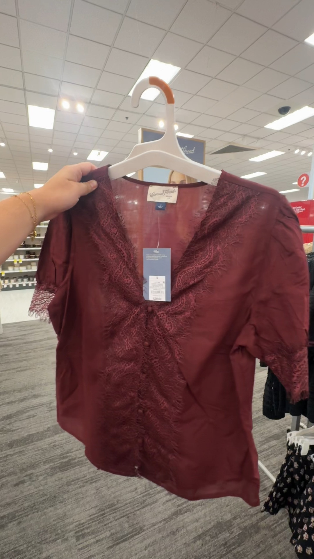 Love this beautiful burgundy blouse for fall! 

 #LTKdayinmylife #LTKgrwm #LTKootd