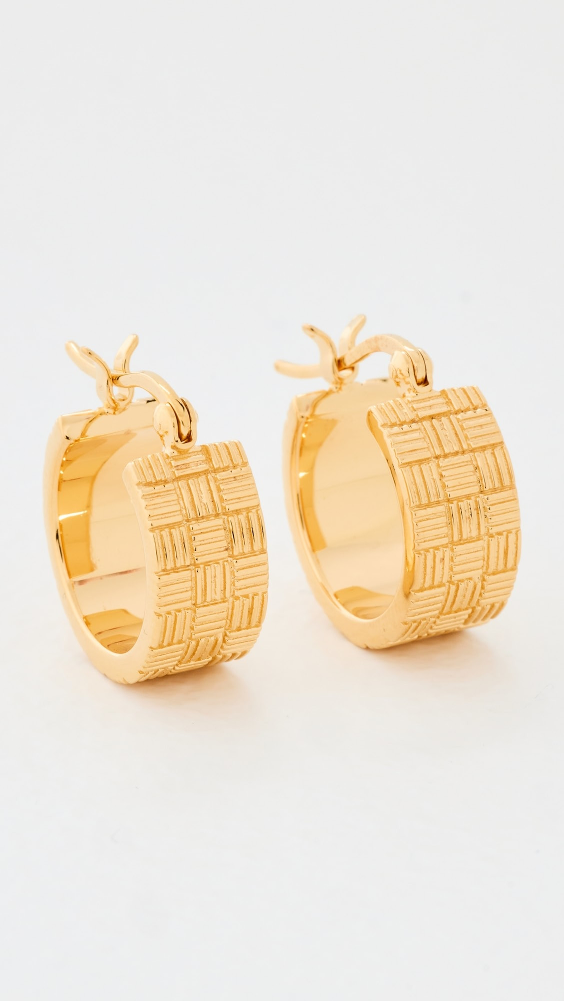 Small Woven Hoops | Shopbop