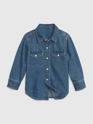 Toddler Western Denim Shirt | Gap (US)