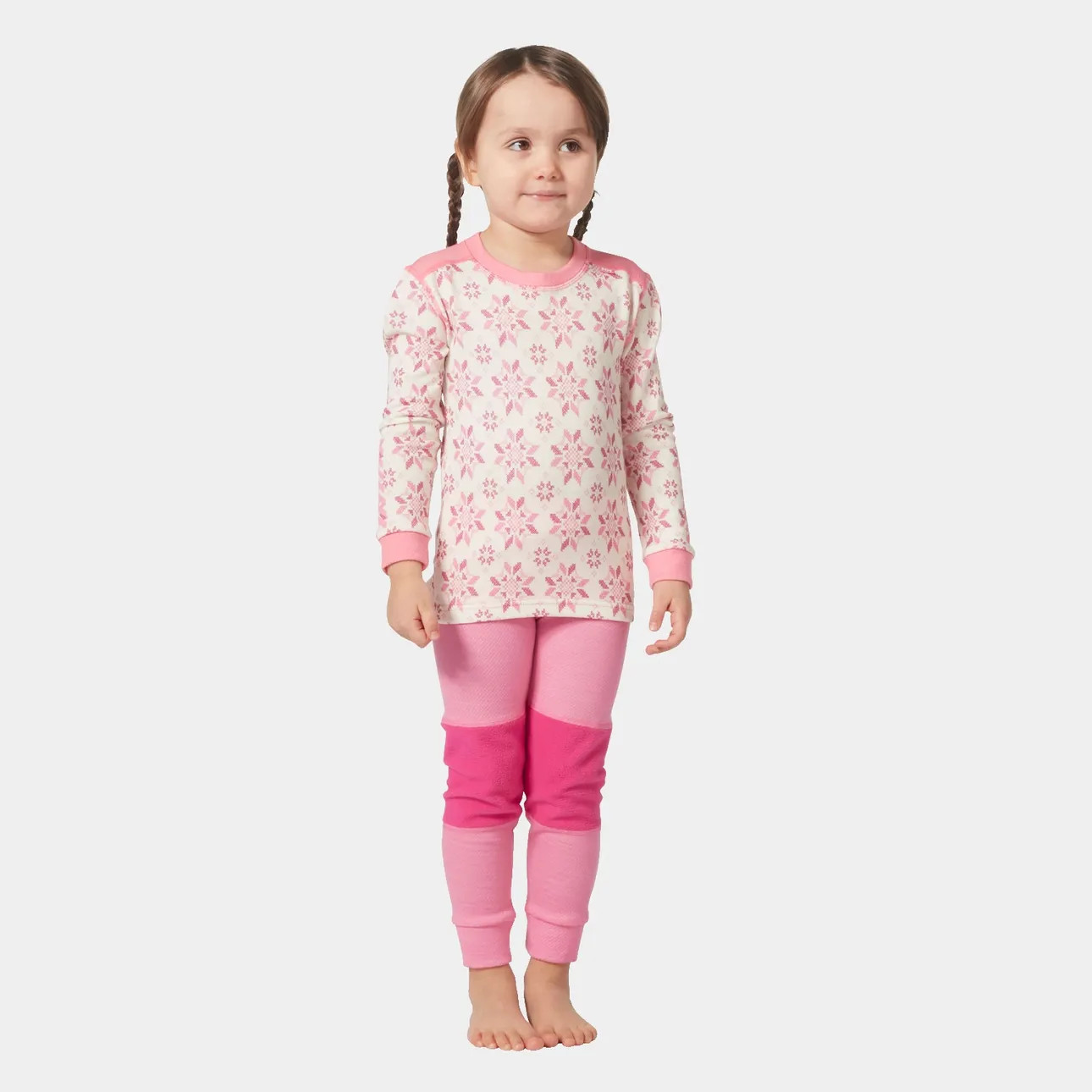 Kids' Graphic LIFA® Merino Wool Base Layer Set | Helly Hansen US