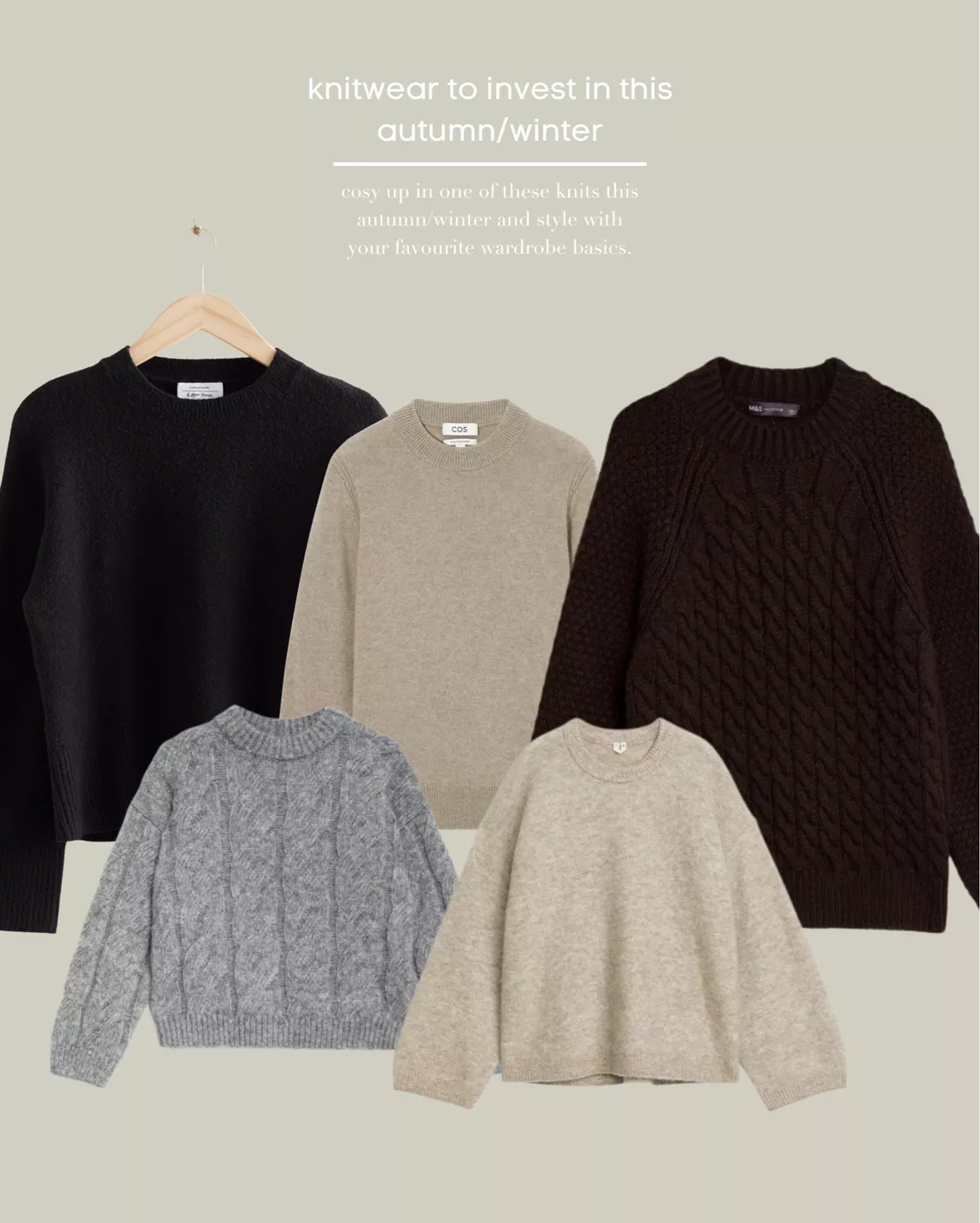 Knitwear curated on LTK