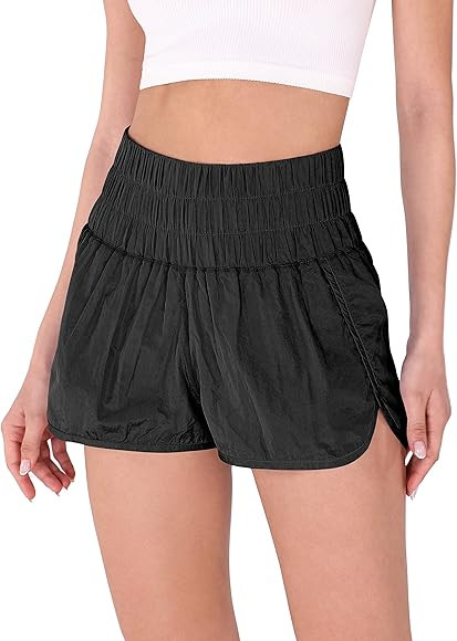ODODOS Goto Athletic Shorts for Women Elastic High Waisted Quick Dry Sports Casual Workout Runnin... | Amazon (US)