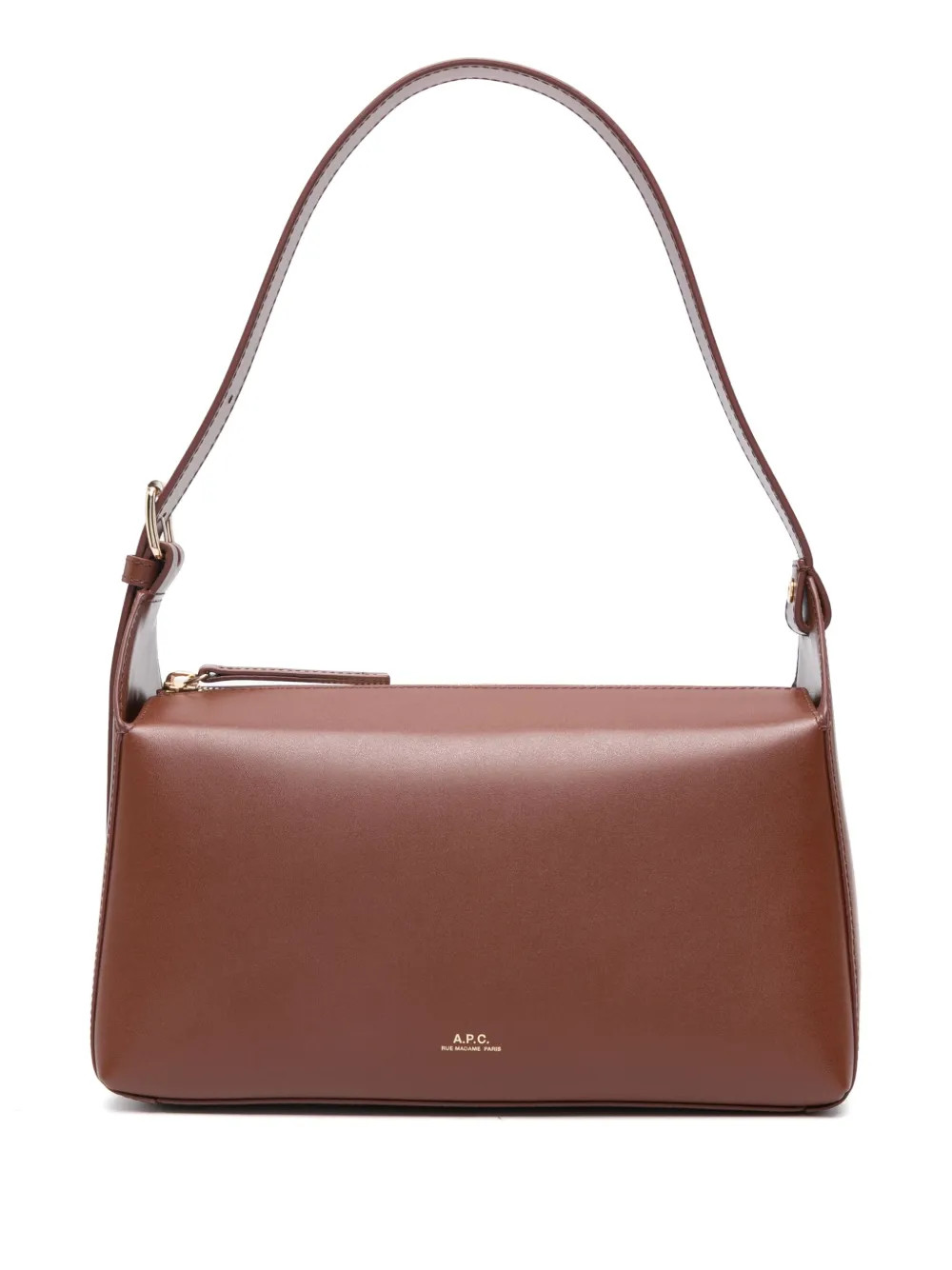 A.P.C. Virginie Leather Shoulder Bag - Farfetch | Farfetch Global