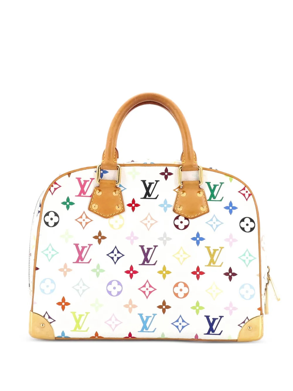 Louis Vuitton Pre-Owned Trouville Handbag Monogram Multicolor satchel - Multicolour | Farfetch Global