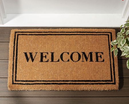 Welcome mat #potterybarn #welcomemat #doormat

#LTKSale #LTKU #LTKFind