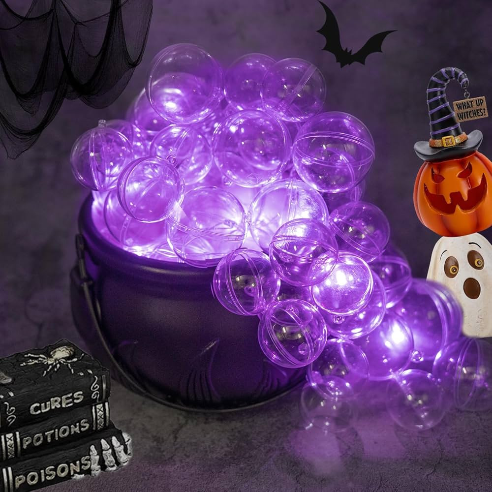 Halloween Decorations Indoor - DIY Bubbling Witch's Cauldron Set, Plastic Bowl Hocus Pocus Decor ... | Amazon (US)