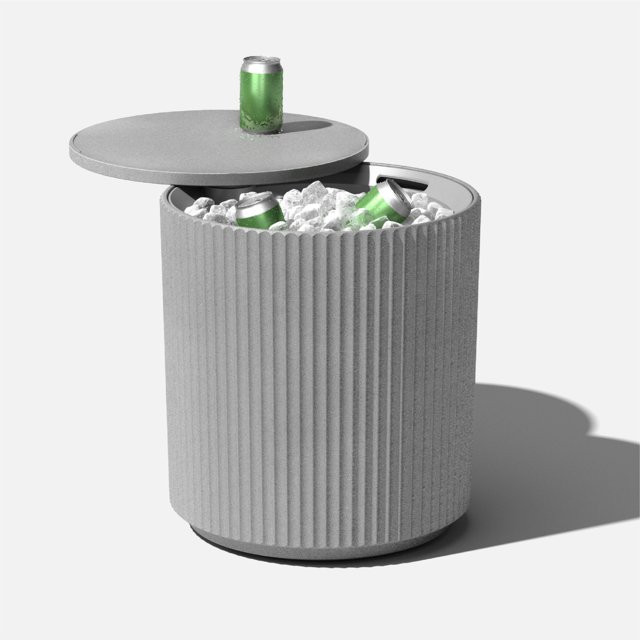 Veradek Cooler Side Table - Gray - Walmart.com | Walmart (US)