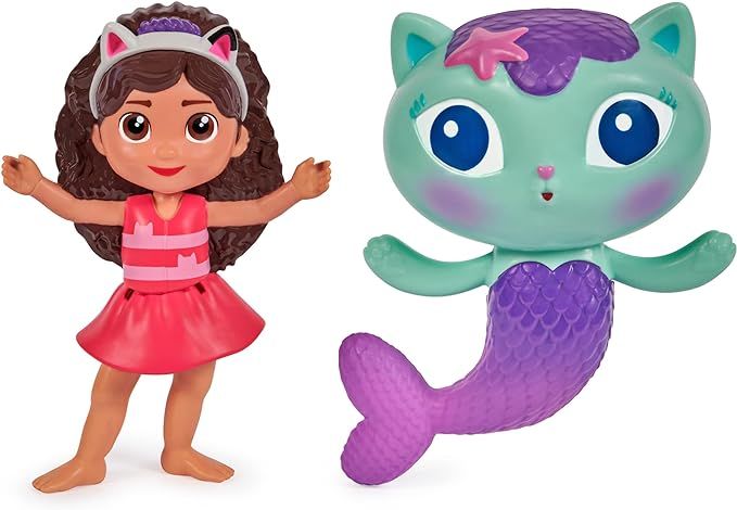 Swimways Gabby’s Dollhouse Floatin' Figures, Swimming Pool Accessories & Kids Pool Toys, Party ... | Amazon (US)