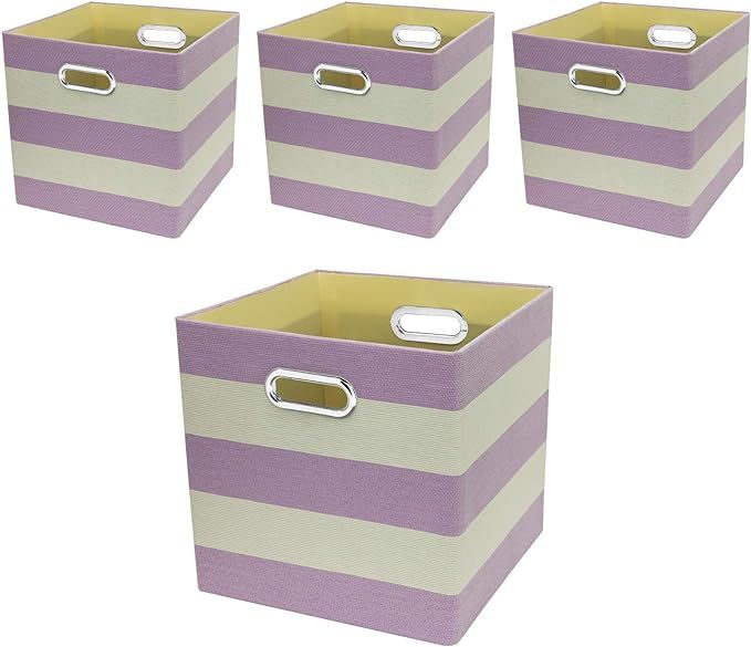 Posprica Storage Bins Storage Cubes,11×11 Collapsible Storage Boxes Containers Organizer Baskets... | Amazon (US)
