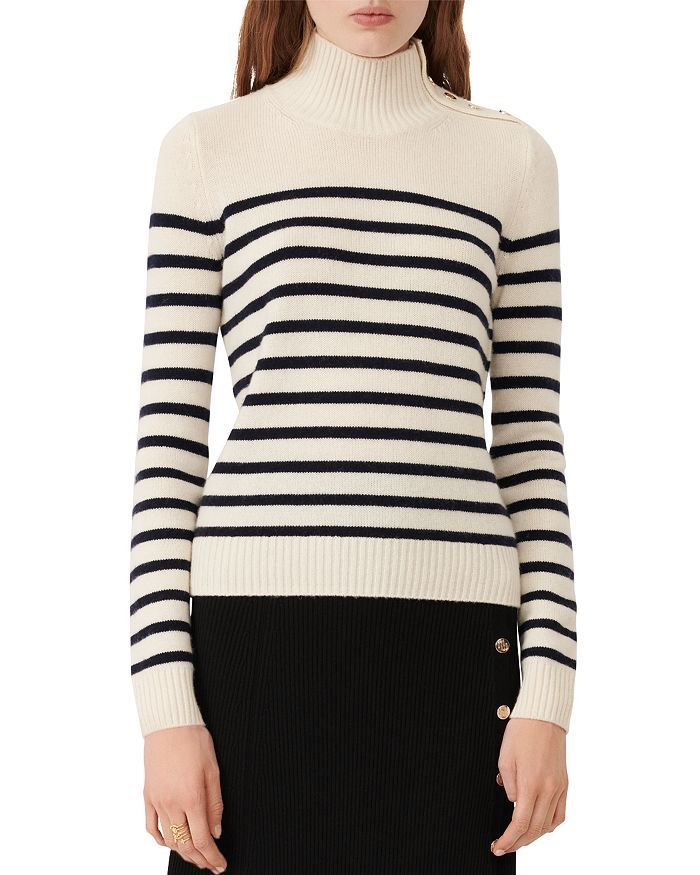 Montsi Striped Cashmere Sweater | Bloomingdale's (US)