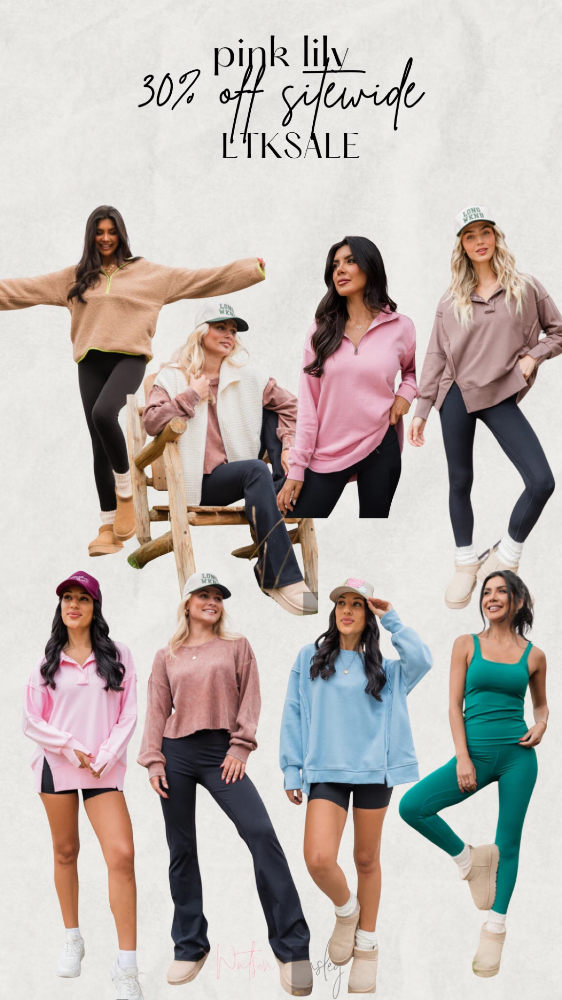 LTK sale is live! Shop 30% off Pink Lily below! 

Click any item to start shopping, hit “copy promo code”, “shop now” and be sure to paste the code at checkout!

Happy shopping!


#LTKStyleTip #LTKFallSale #LTKSaleAlert