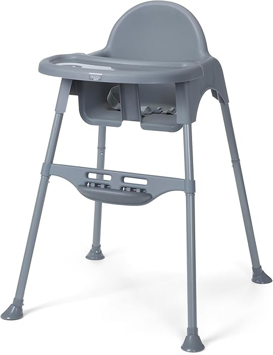 Cosco Kids Canteen High Chair Lightweight Portable Baby Feeding Chair with Adjustable Tray, Easy ... | Amazon (US)