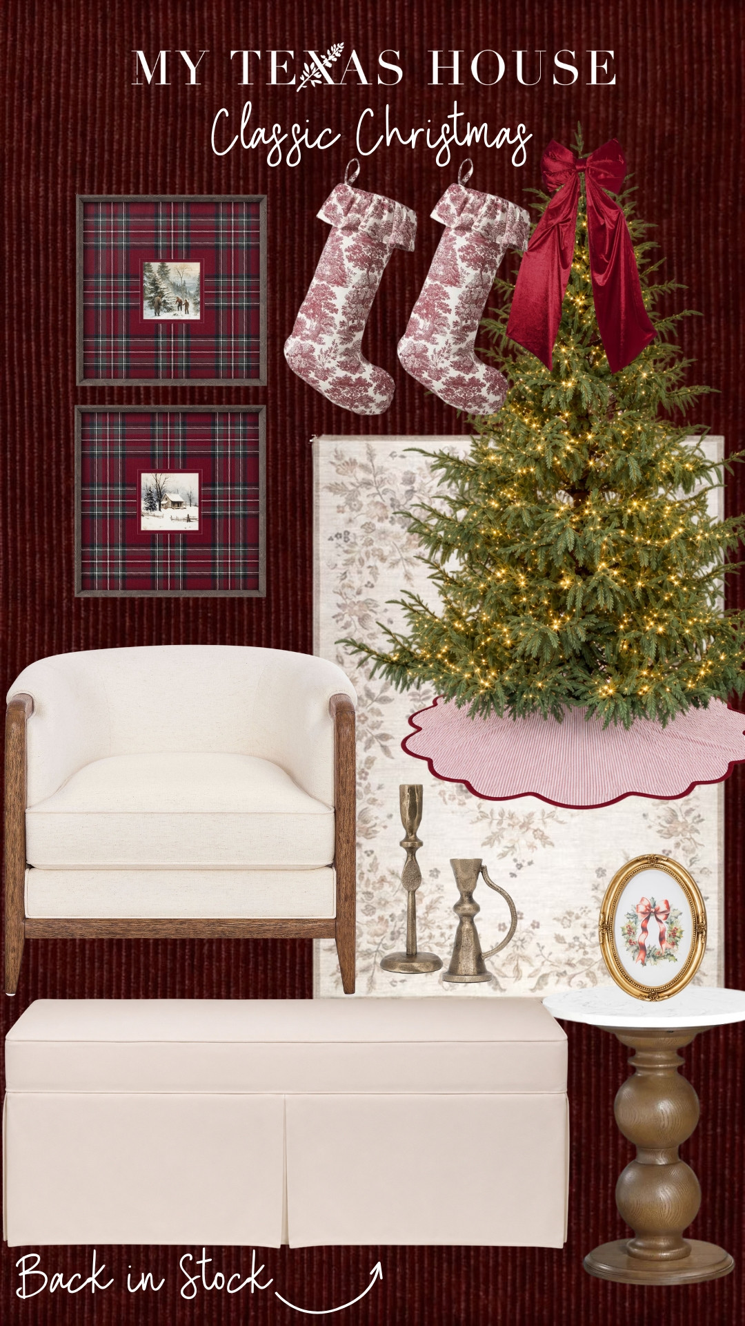 How cutie and cozy would Christmas morning be in this room?! OBSESSED!  

 #LTKSeasonal #LTKHome