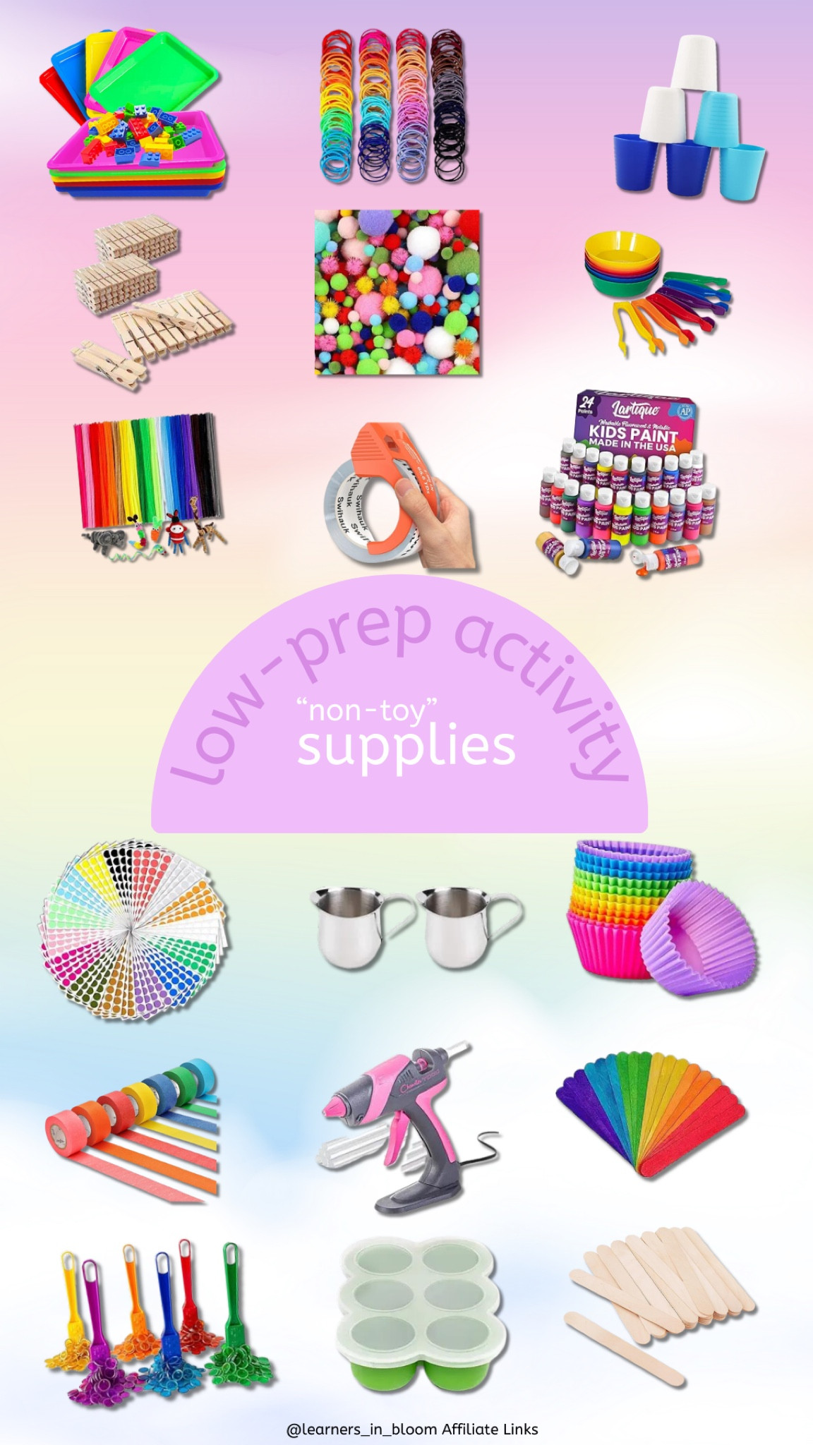 All the items you need to start creating low-prep activities for your little one! I own every single one of these and the opportunities are endless! 

#LTKkids #LTKbaby #LTKfamily