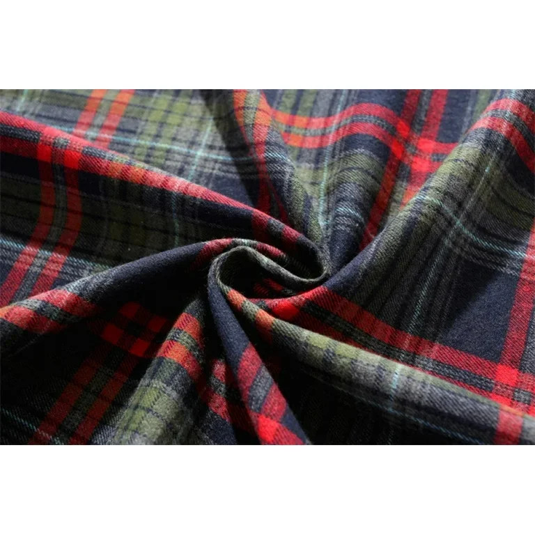 Christmas Decoration Green Plaid Table runner Double layers Woven Polyester Cotton Table cloth fo... | Walmart (US)