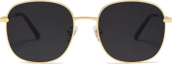 SOJOS Designer Women Sunglasses Stylish Flat Mirrored Sunnies AURORA SJ1137 | Amazon (US)