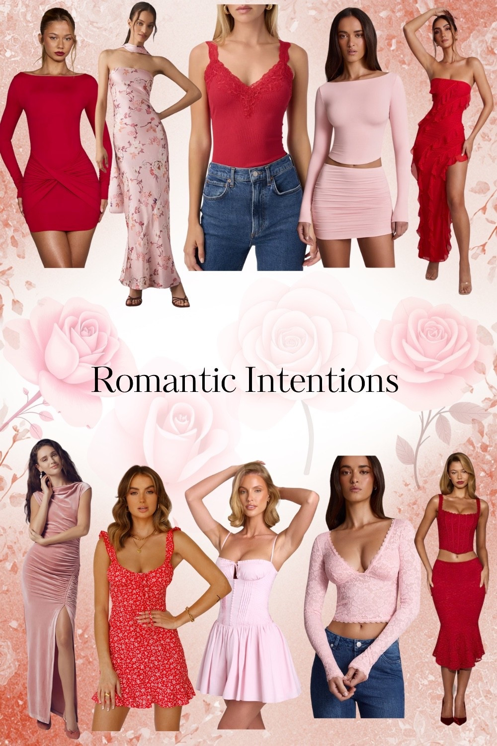 Found so many more gorgeous options for the month of love! 💝 pink dress, red dress, lace, velvet, florals, feminine, romantic, Valentine’s Day outfits, galentines 

#LTKValentine
