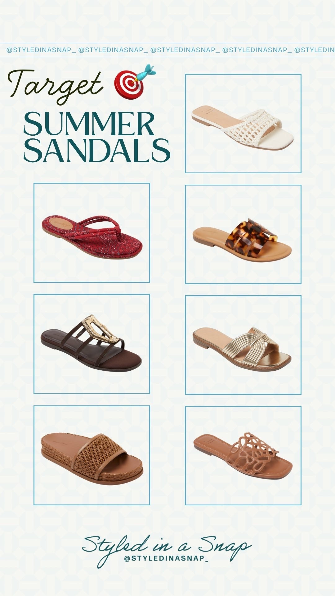 New summer sandals! New at @Target

#LTKOver40 #LTKSeasonal