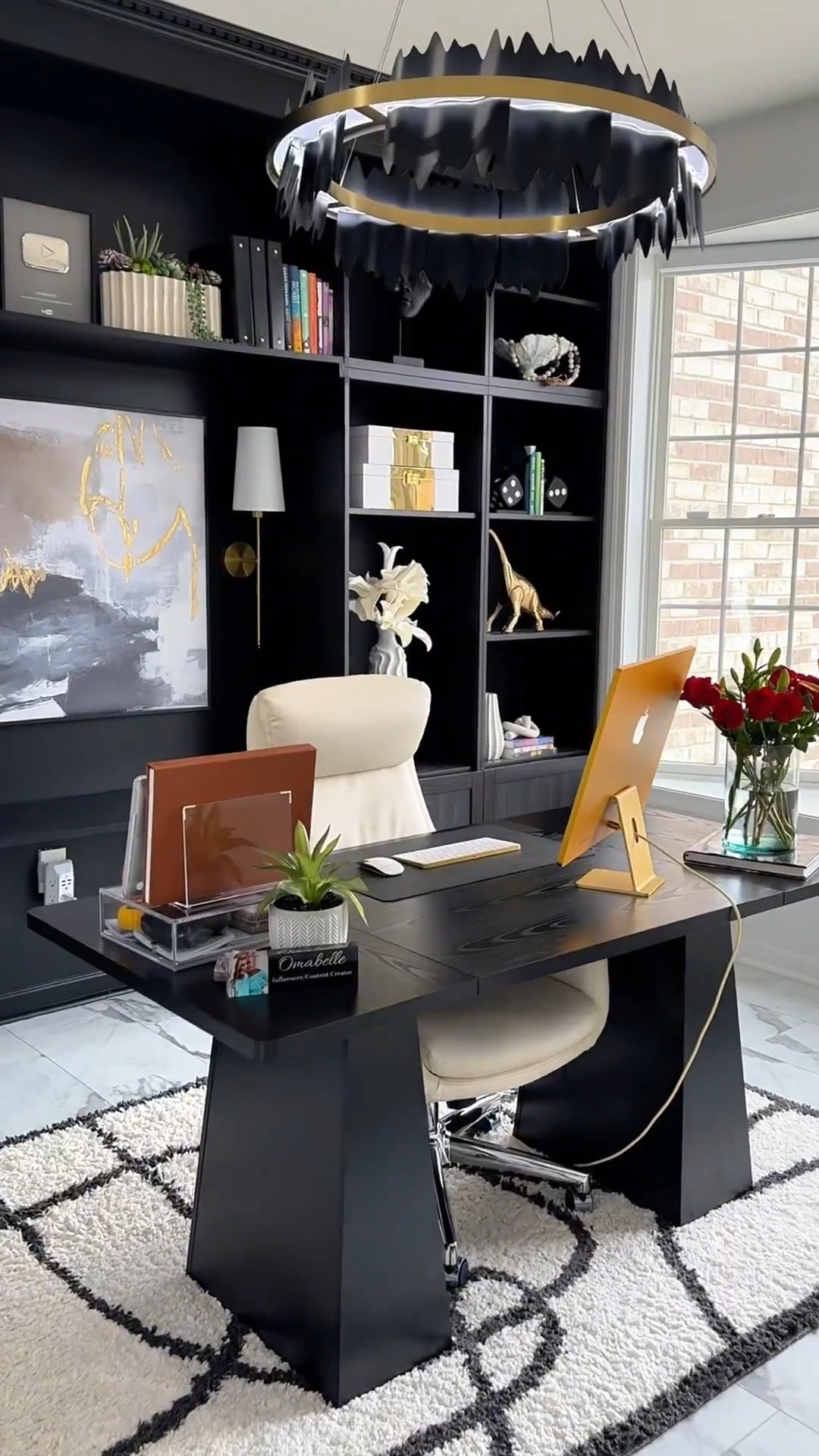 Neutral home office finds. I love these furnitures for its quality and durability. It’s been almost 1yr and they’re still waxing strong 💪🏾 
Tap below to shop! Follow me @omabelle for more Fashion, Home & everything inbetween. Glad to have you here!!! 💕😊🙏

Home | Home decor |Entryway decor | Entryway table | console table | Buffet table | Accent table
Pottery barn | Amazon home
Restoration hardware look for less |Luxe for less | Entryway ideas | Foyer table | Foyer decor | Sofa table | Black sofa table | Black console | Black accent table
| Black wooden table |Living room decor | Rugs | Area rug | Neutral rug | Living room family room rug | Sofa sectional | Washable cleanable sofa | Family friendly sofa furniture | Stain resistant fabric sofa | Cloud sofa | Family kid toddler | pet friendly sofa | Coffee table | Livingroom | Home decor | bedding | bedroom | fall decor |  fall porch | dresser | rug | kitchen | dispenser | cutlery set | knives 


#LTKHome #LTKvlog #LTKSaleAlert