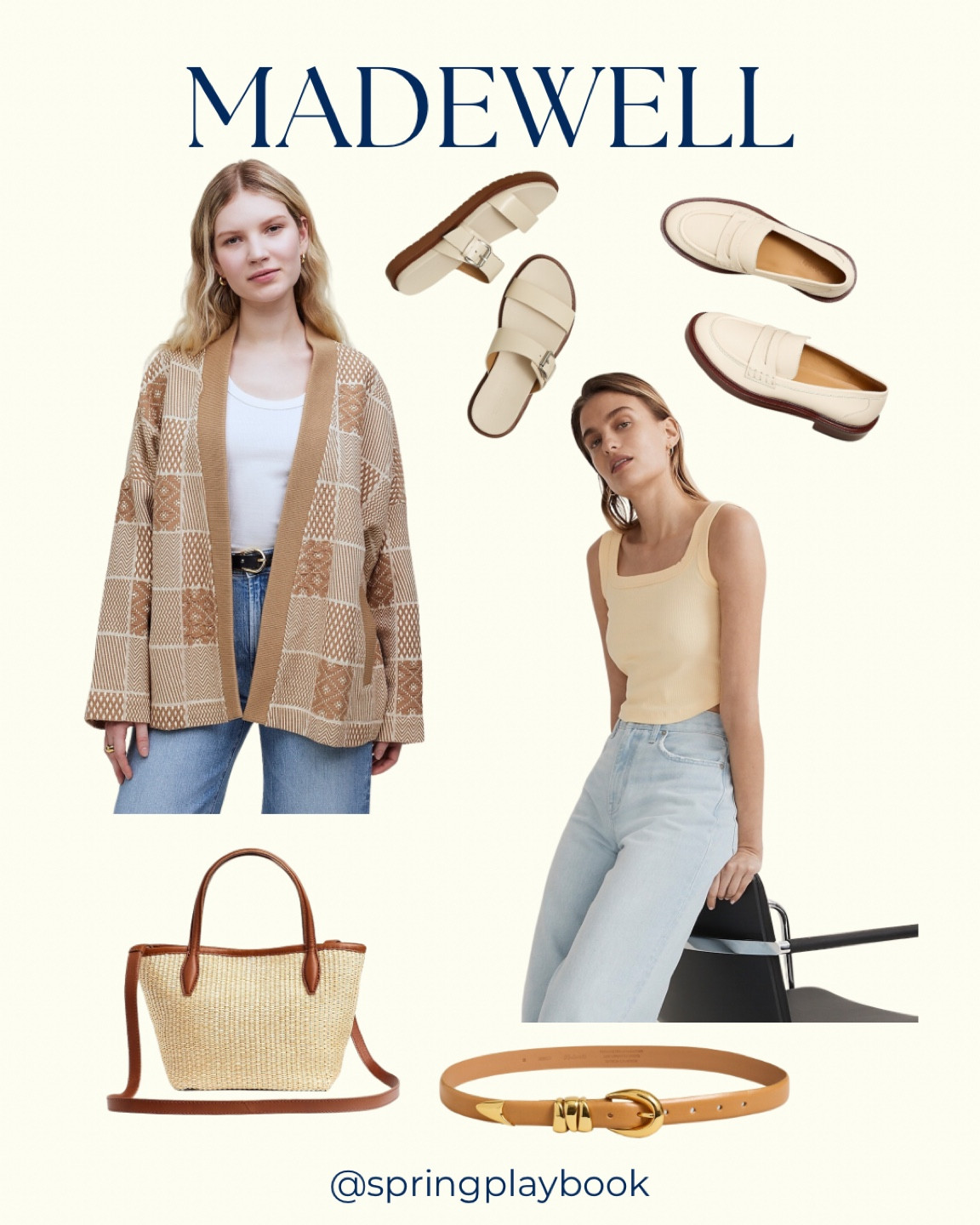 Madewell for Springs!

Tank is Pale Daffodil and looks like a warm light yellow. 

#createdcolorful #createdcolorfulspring #hocspring #tcispring #pcaspring #lightspring #warmspringg #truespring #brightspring #clearspring #paintboxspring #bluespring

#LTKworkwear #LTKsalealert #LTKmidsize