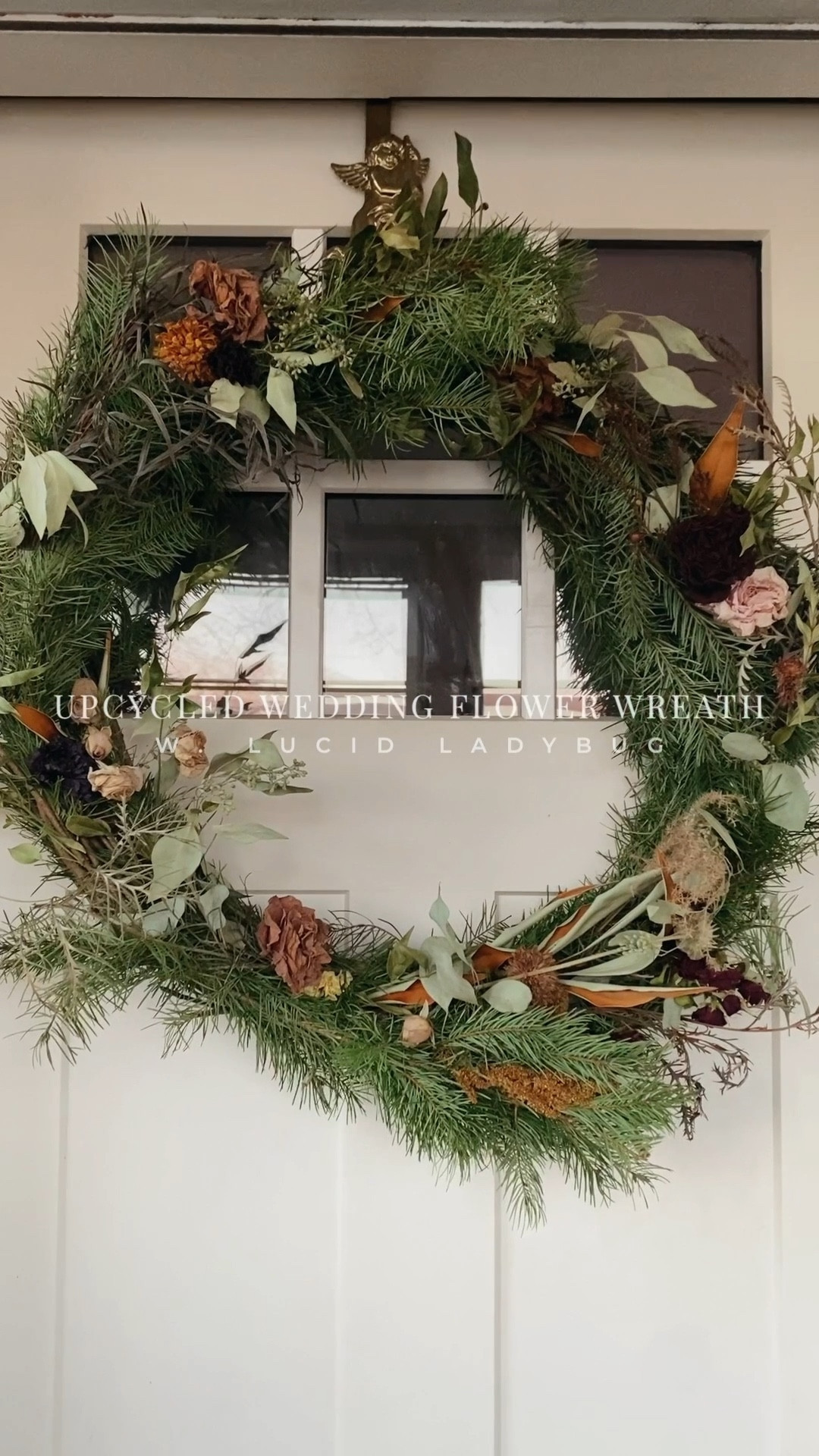 Upcycled wreath with our wedding flowers #diy #upcycle #wreath #diywreath #wedding #weddingflowers

#LTKWedding #LTKSeasonal #LTKHome