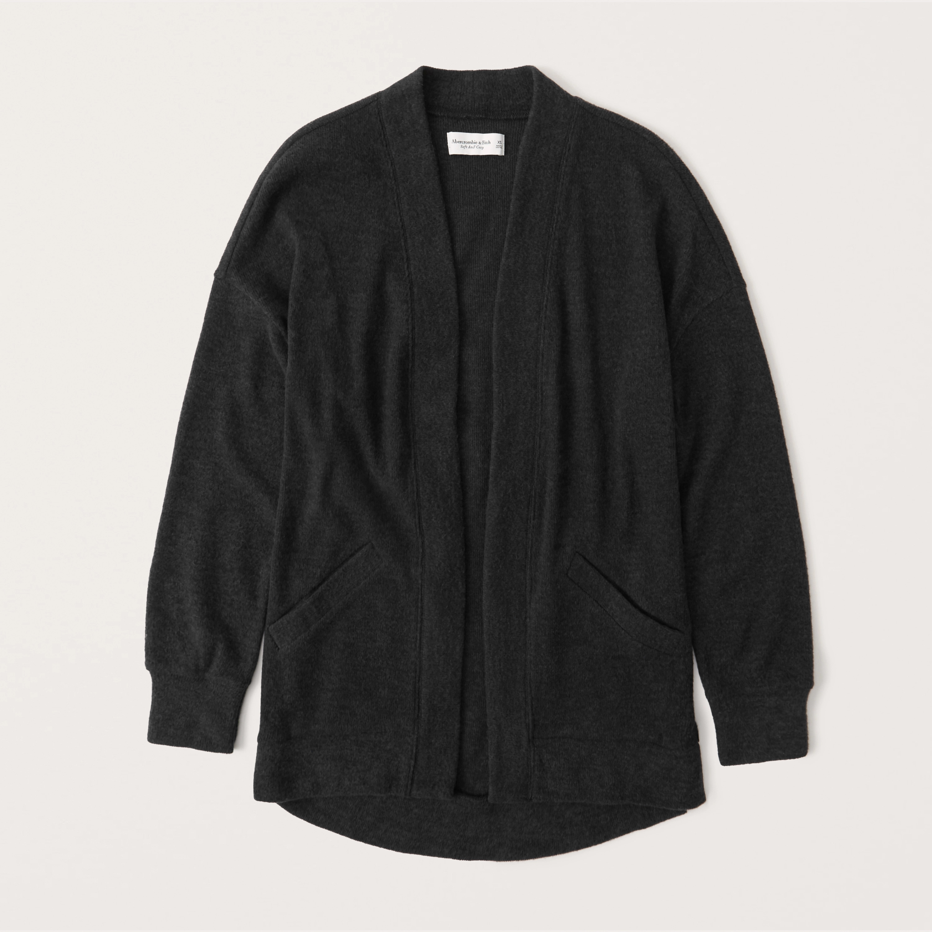 Cozy Open-Front Cardigan | Abercrombie & Fitch (US)