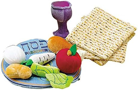 Rite Lite Passover My Deluxe Soft Seder Plate Set, Decor For Pesach - Educational & Fun Passover ... | Amazon (US)