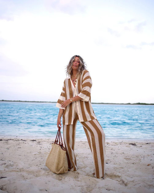 Bradley Crochet Wide Leg Cover Up Pants | VICI