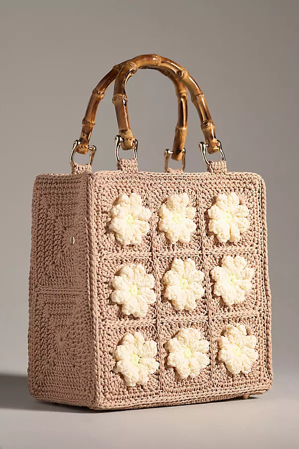 Jelavu Blossom Crochet Tote | Anthropologie (US)