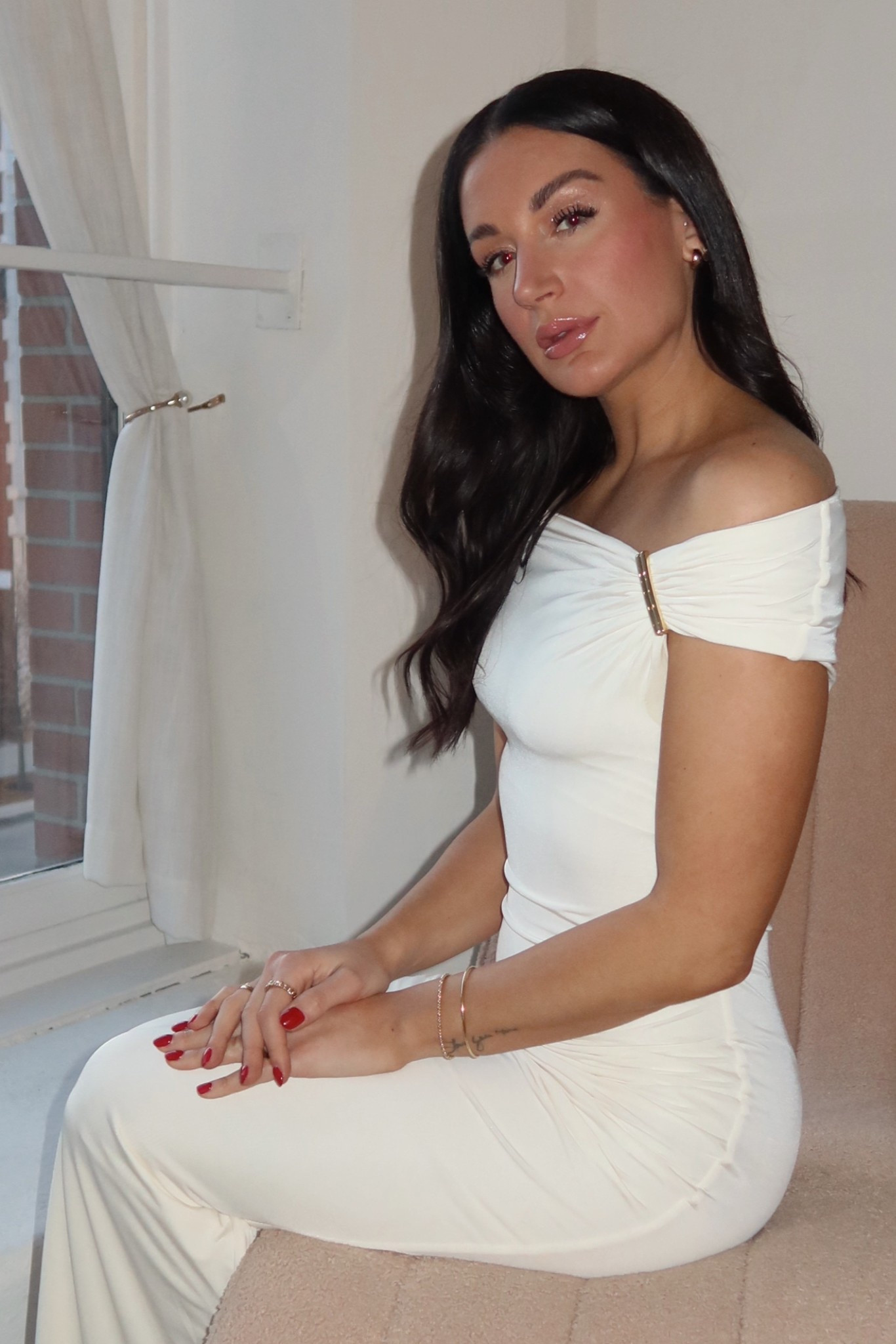 Go to lip combo, self tanners & dress 
