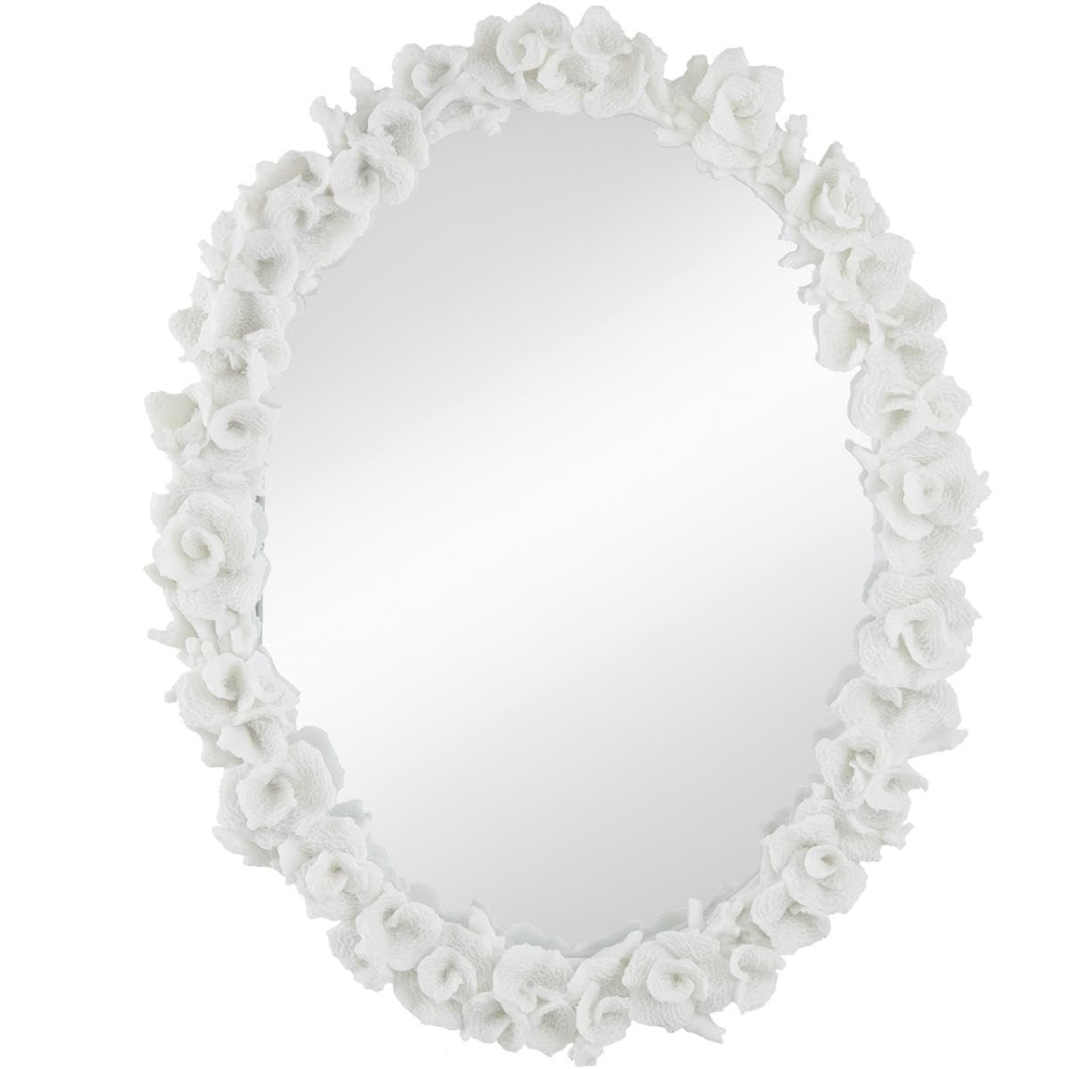 A&B Home Coral Mirror - 27.5" W x 3" L x 35.5" H - White | Amazon (US)