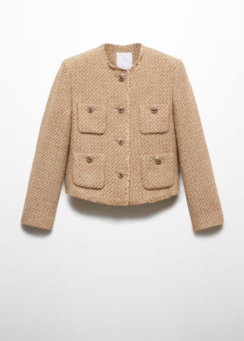Zoeken: Beige tweed jacket (19) | Mango Nederland | MANGO (NL)