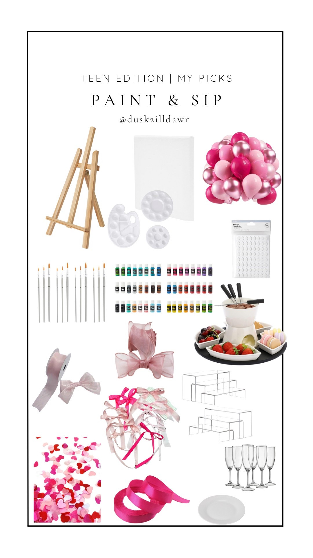 Create a dream paint & sip evening on a budget! 




#LTKsale #LTKhome #LTKpartywear