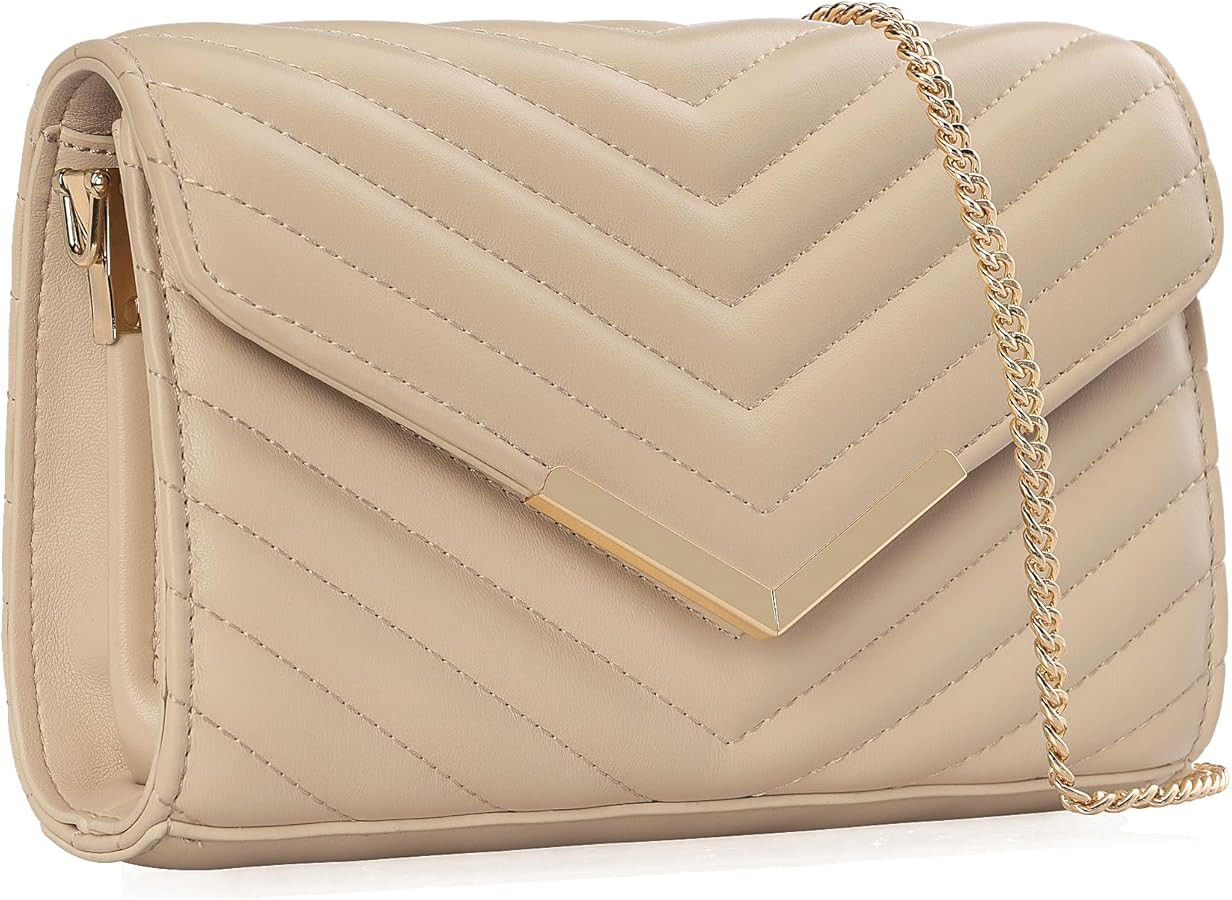 DEXMAY Women Envelope Clutch Purses Handbags Crossbody Bags | Amazon (US)