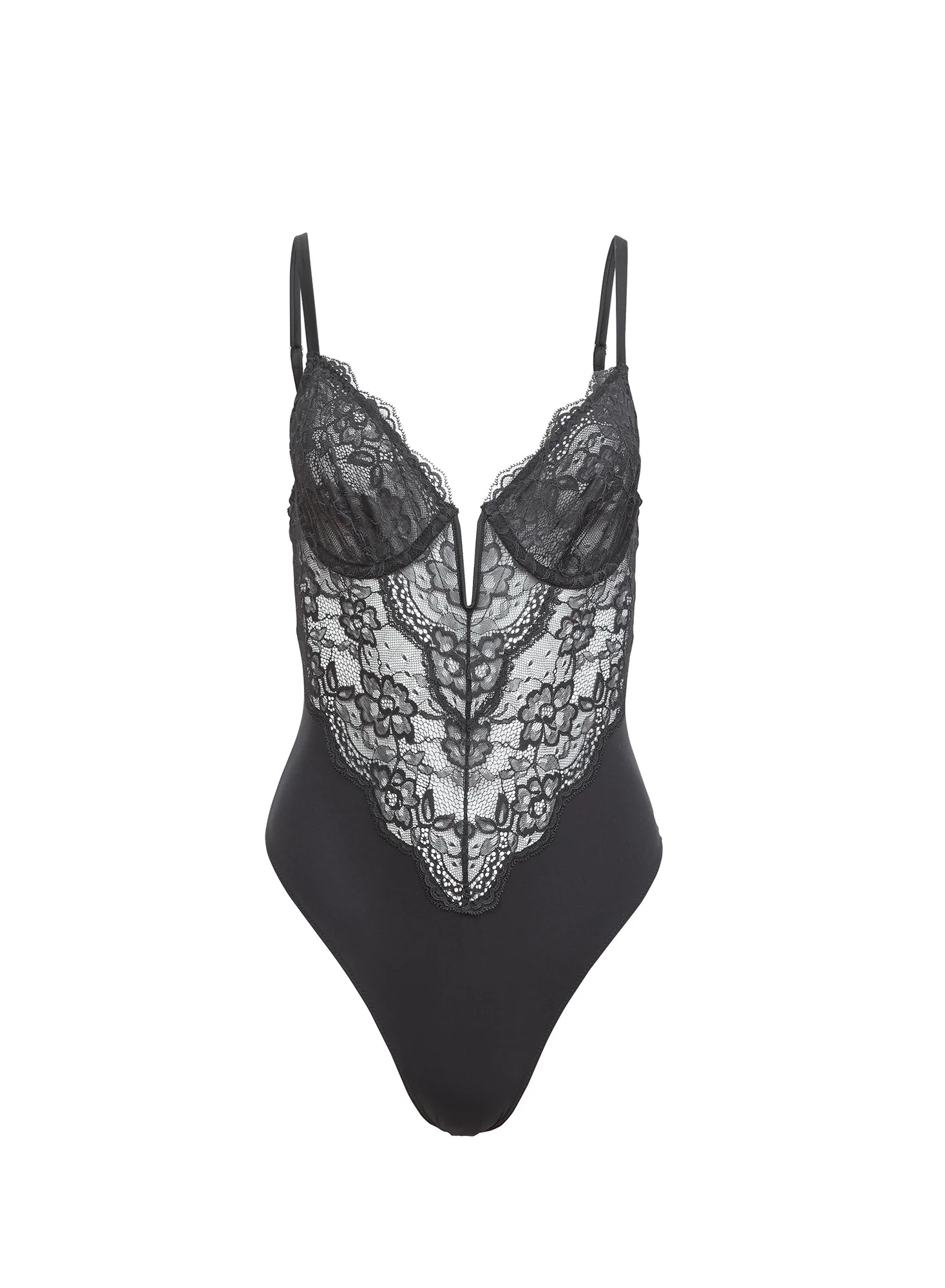 Fleur du Mal Bianca Lace Bodysuit | Fleur du Mal