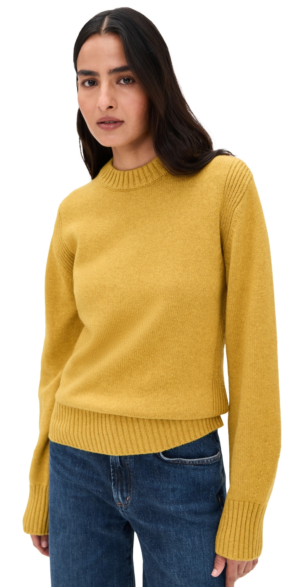 ALIGNE Dion Knitted Sweater Hot Mustard XL | Shopbop