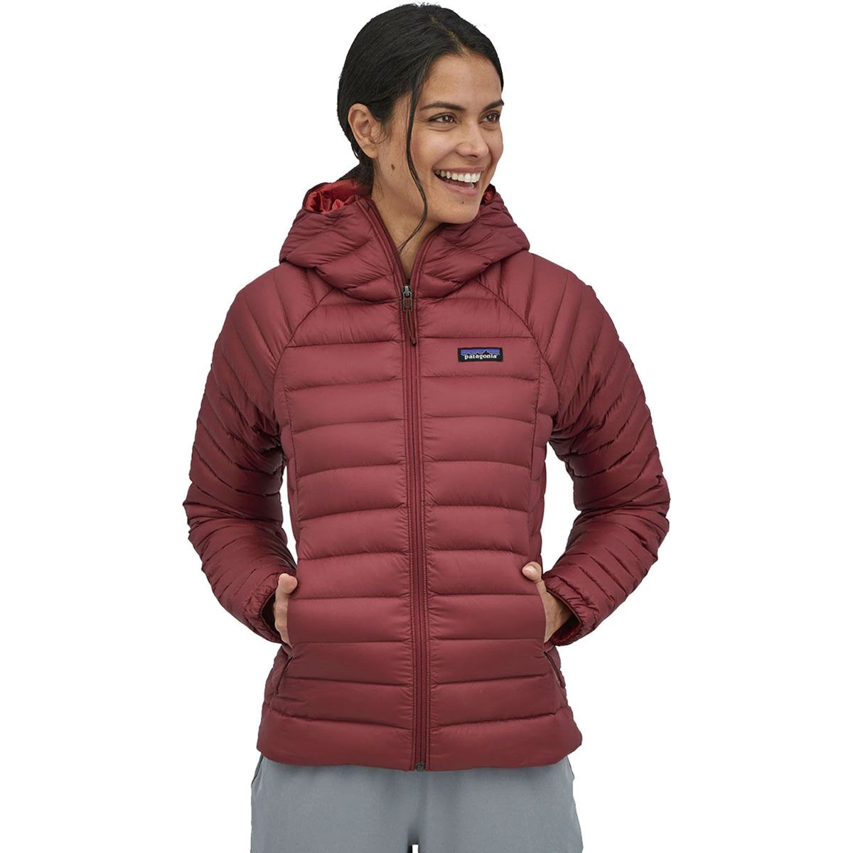 Patagonia Down Sweater Full-Zip Hooded Jacket - Women's - Clothing | Backcountry