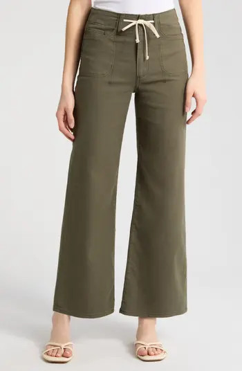 Ari Drawstring Wide Leg Pants | Nordstrom