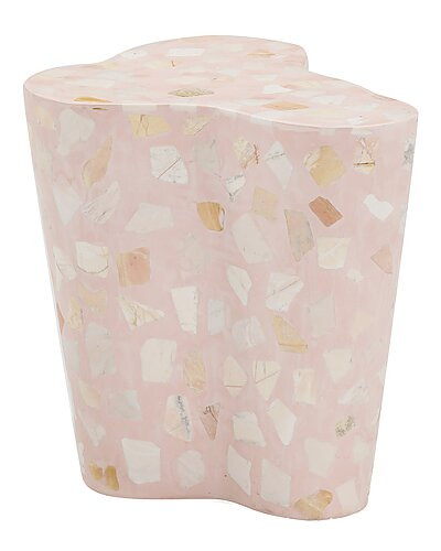 Slab Sunset Terrazzo Indoor/Outdoor Side Table | Gilt & Gilt City
