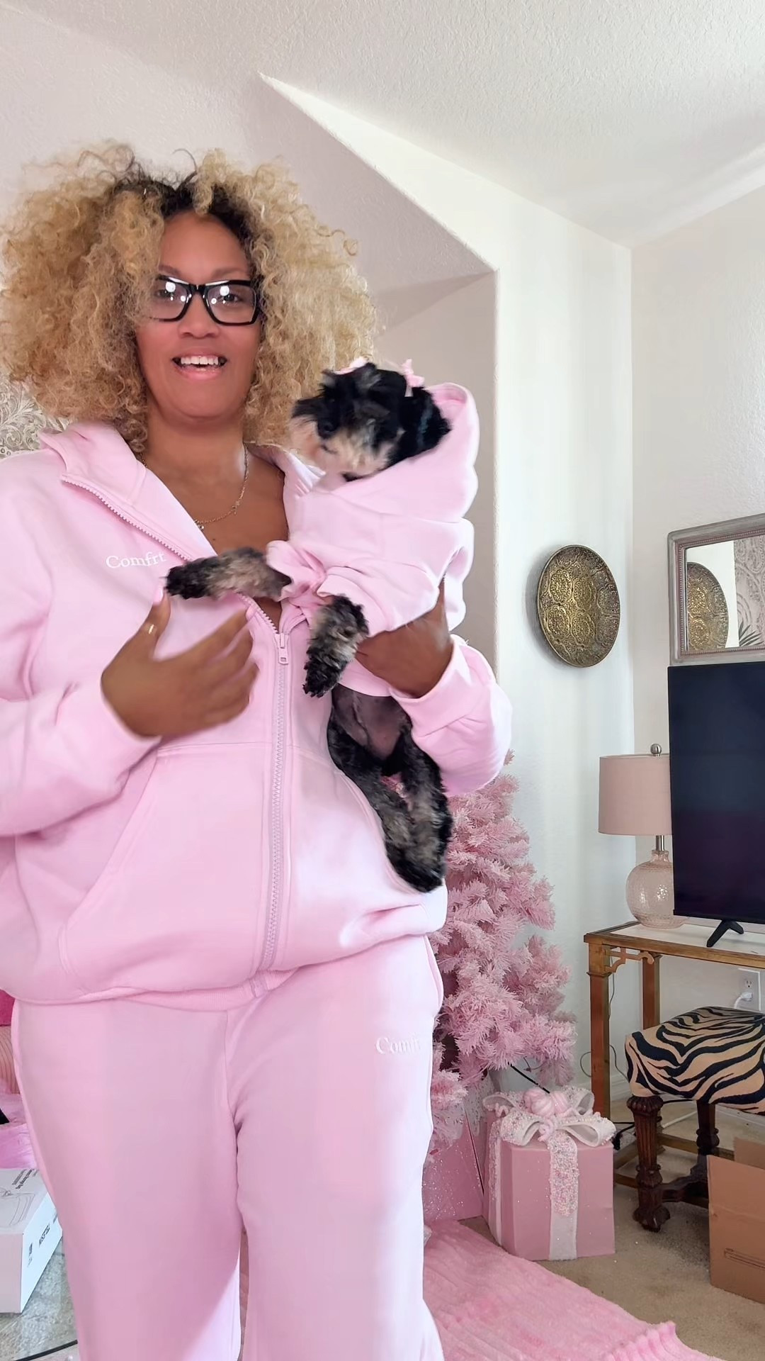 Because twinning with your pup is a lifestyle 💕 This pink matching hoodie set is cozy, soft, and comes in sizes for both you + your fur baby MatchingHoodie #DogMomStyle #PetAndOwnerOutfits #DogTok #CozyLife #LoungewearLooks #TwinningWithMyDog


#LTKHome #LTKPets #LTKStyleTip