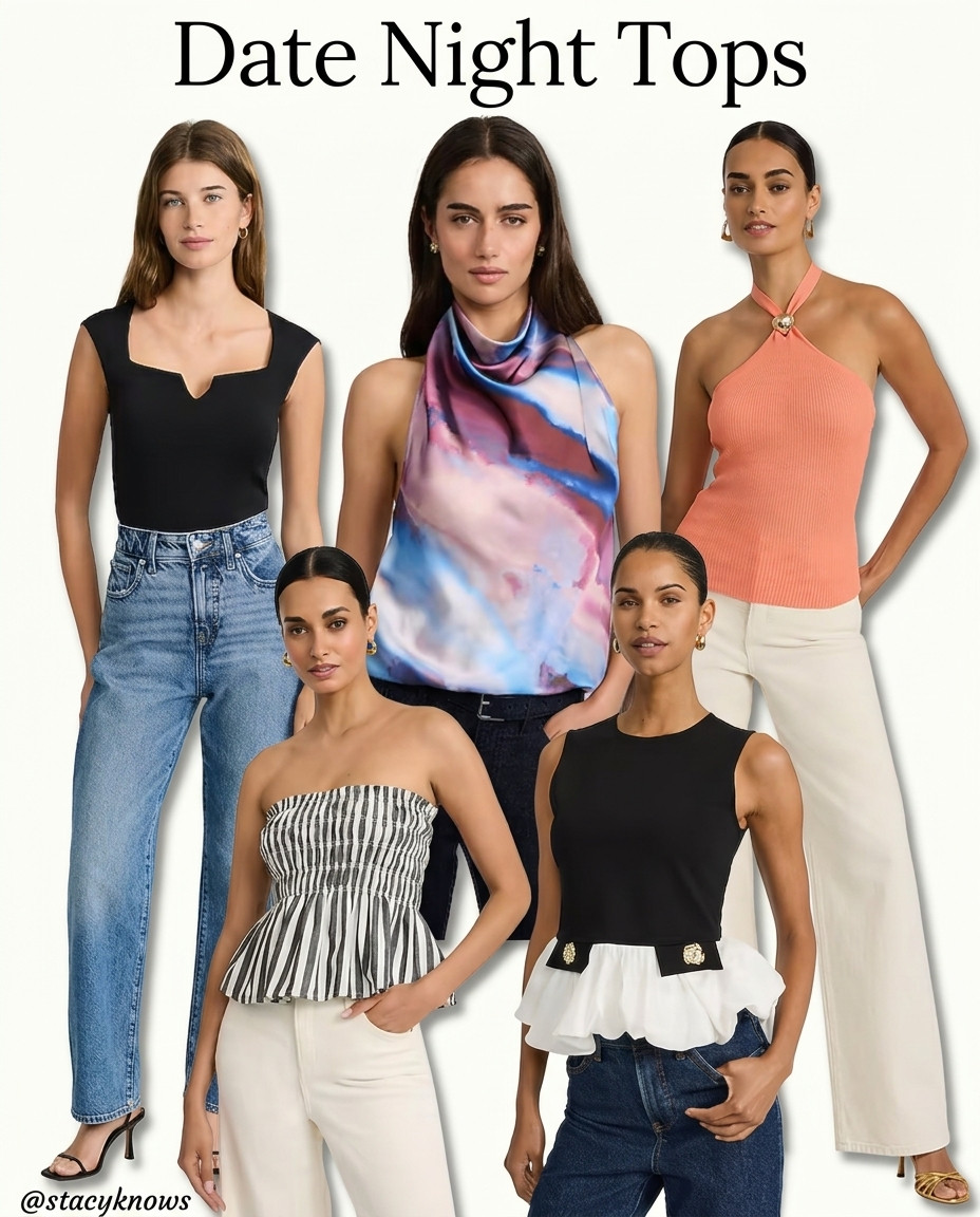 Level up your date night look with these gorgeous top favorites! From sleek bodysuits to romantic blouses, these pieces bring all the style.
#LTKDateNight #DateNightStyle #DateNightOutfits #OutfitInspo #StyleStaples #WomensFashion #LTKFinds #DateNightInspo 

 #LTKNYFW #LTKgrwm #LTKootd