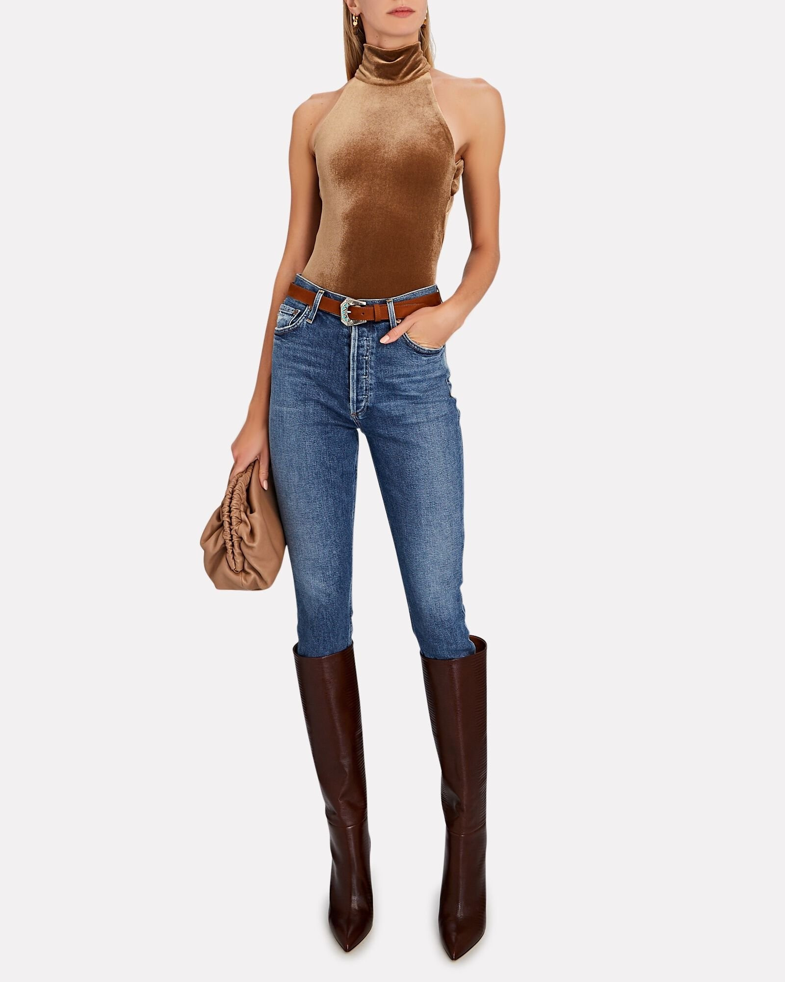 Nico High-Rise Skinny Jeans | INTERMIX