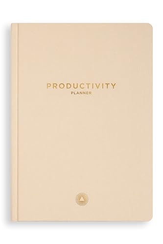 Intelligent Change - 3-Month Productivity Planner, Productivity Tools for Time-Management and Mindfulness, Daily To-Do List, A5 Undated Quarterly Planner, Beige (Beige) | Amazon (US)