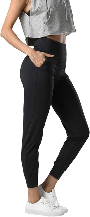 THE GYM PEOPLE Women's Joggers Pants Lightweight Athletic Leggings Tapered Lounge Pants for Worko... | Amazon (US)