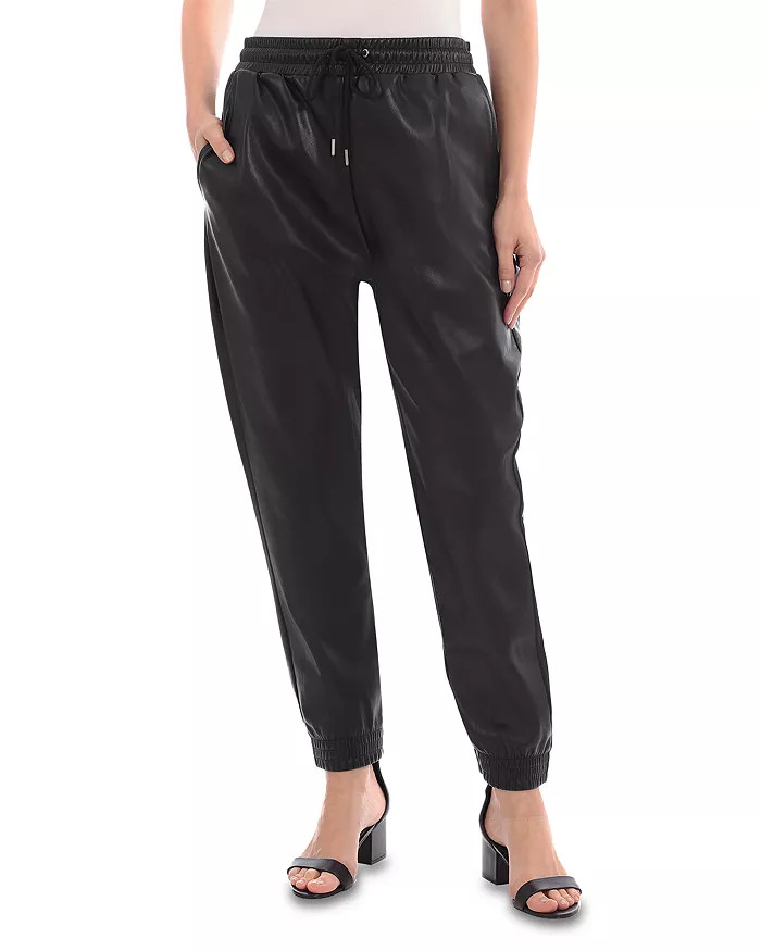 Faux Leather Jogger Pants | Bloomingdale's (US)