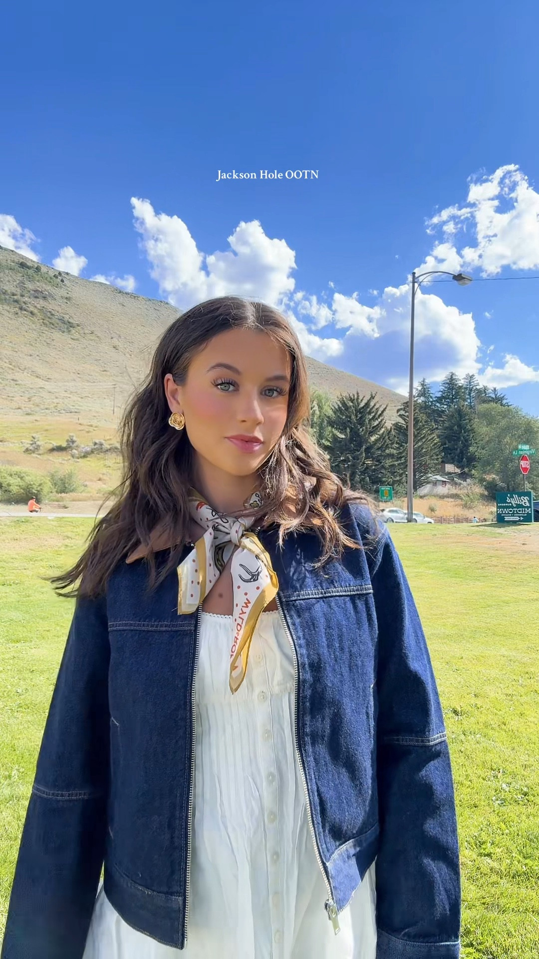 Western chic in the heart of Jackson Hole 🤍🐎 Styled this effortless western-inspired look with a flowy white dress, cozy denim jacket, local boutique silk scarf, and my favorite Tecovas boots. Perfect for exploring Wyoming’s mountain charm in style! #JacksonHoleStyle #WesternFashion #CowgirlChic #TecovasBoots #OOTDWestern #WyomingStyle #LTKFallFashion #LTKTravel #LTKWestern”

#LTKFindsUnder100 #LTKSeasonal #LTKStyleTip