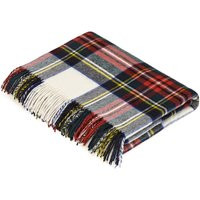 Bronte Moon Merino Lambswool - Dress Stewart Tartan Throw Blanket Made in The Uk | Etsy (US)