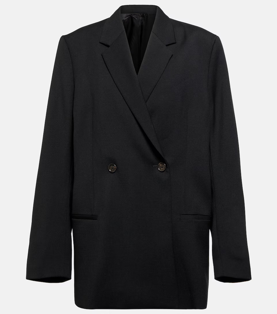 Double-breasted wool twill blazer | Mytheresa (US/CA)
